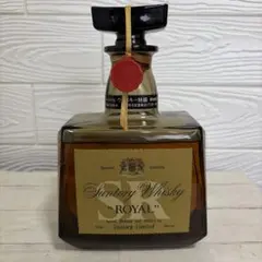 未開栓・古酒】サントリー ウイスキー ローヤル SRラベル 箱付き 720ml