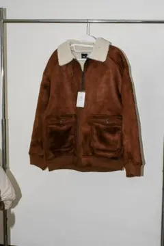 MNL ブラウン ムートンコート