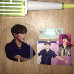 ヘチャン セット 透明うちわ ポストカード ステッカー NCT DREAM