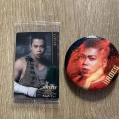 RAMPAGE LIKIYAトレーディングカード & 缶バッジ