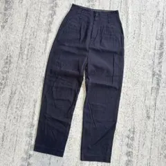アーバンリサーチドアーズ　ペーパーバックパンツ　リネンコットン　テーパードパンツ