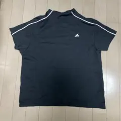 adidas ゴルフ　レディースハイネックシャツ L 黒