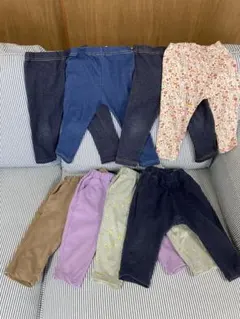 ◎GUサマナルパンツ×4◎西松屋レギンス×3◎UNIQLO×1◎8枚セット