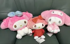 【新品未使用タグ付き】マイメロディ　ぬいぐるみ　３個セット