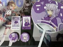 ホロライブ　猫又おかゆ　缶バッジ等セット