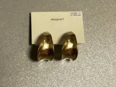 [新品] ゴールド フープイヤリング