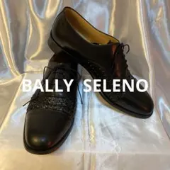 BALLY SELENO スイス製メッシュデザインレザープレーントゥシューズのサムネイル