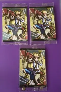 ワンピースカードゲーム ジャンプ 付録 シャンクス バギー 2枚セット