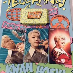 BSS TELEPARTY ホシ　トレカ　IDカード バッチ　４点セット