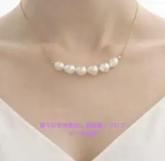 値下げ交渉歓迎♪断捨離♪プロフィール必読様 あこや真珠ネックレス　14kgf