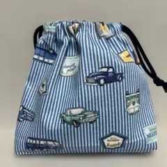 ハンドメイド　コップ袋　車柄　②