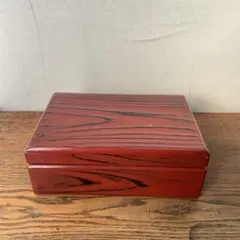 骨董品 津軽塗り 箱 小物入れ 蓋付き 木箱 - メルカリ