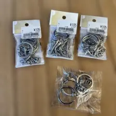 キーリング KC-25S クローム まとめ売り