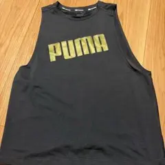 PUMA ブラック タンクトップ トレーニングウェア