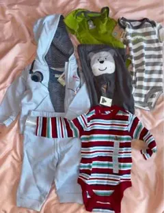 3~6ヶ月 60cm ベビー服 3セット 【タグ付き】のサムネイル