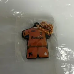 清水エスパルス ユニフォームラバーキーホルダー 19番 木下康介