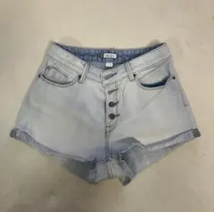 ROXY ショートパンツ 26 ライトブルー