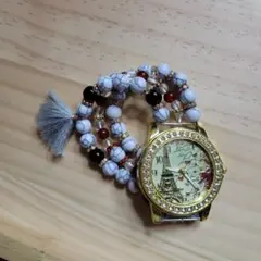 腕時計ブレスレット　ハンドメイド