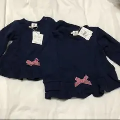 新品☆SKAPE トレーナー　チュニック 90 100 ２枚セット