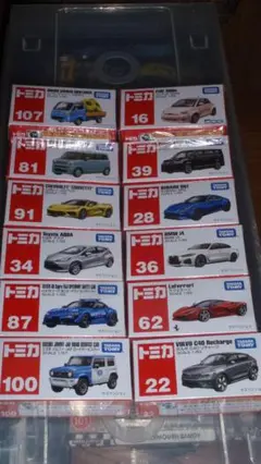 値下げ不可。トミカ未開封　12台　現状渡し　現状販売　即決歓迎　転売しない方。