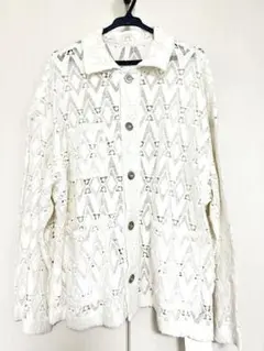 24SS 美品 フレームワーク KARDO/カルド ハンドカットワークシャツ 