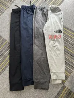 UNIQLO キッズ　ジョガーパンツ3本セット　おまけ付き