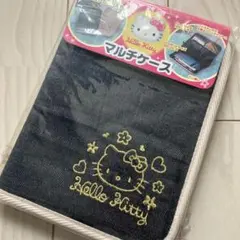Hello Kitty マルチケース デニム