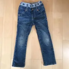 ミキハウス　ダブルビー　デニムパンツ　110センチ