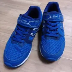 21.5cm アシックス シューズ スニーカー 青