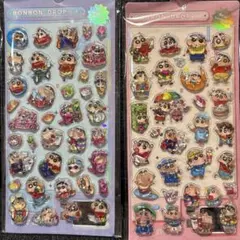 クレヨンしんちゃん　ボンボンドロップ　水入りシール　２枚セット