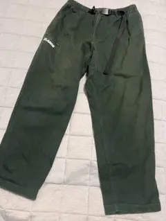 XLARGE ダークグリーン パンツ