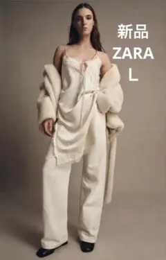 ★新品★ ZARA ZW COLLECTION レースキャミソールワンピース