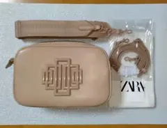 ザラ ZARA クロスボディバッグ メタルパーツ ショルダーバッグ
