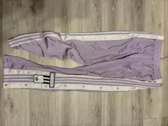 adidas パンツ　ラベンダー　アディブレイクジャージ