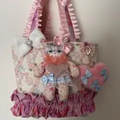 コヤンイサムチョン　ぬいぐるみ付きトートバッグ