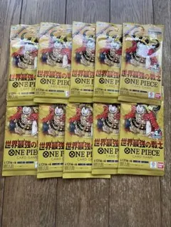 ワンピースカード 世界最強の戦士 未サーチ21パック バラ売り - メルカリ