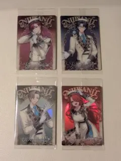 にじさんじウエハース メタリックプラカード エデン組４点セット