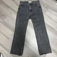 Mila Owen グレー ストレートデニム