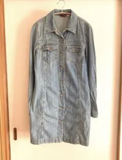 GAP BLUE JEANS デニムシャツワンピース 長袖
