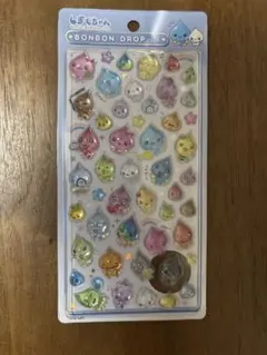 【正規品】しずくちゃん　ボンボンドロップシール　森の仲間たち