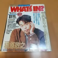 「激レア」WHAT'S IN? 1994年11月号