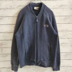 ノースフェイス ホワイトレーベル フルジップジャケット ネイビー L 韓国限定