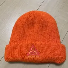 ACG オレンジ ニット帽