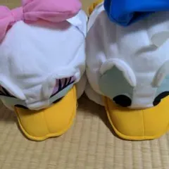 ドナルドダック デイジーダック ぬいぐるみ　ティッシュカバー