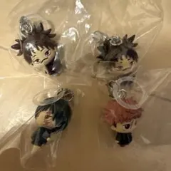 【4個セット】呪術廻戦 めじるしアクセサリー 虎杖悠仁 禪院真希 脹相×2