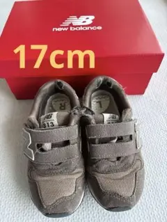 new balance 313 スニーカー 17cm ブラウン