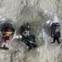 ズートピア2 ならぶんです フィギュア 3体セット ニック