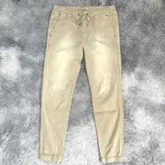 BAY FLOW ベイフロー カラージョグパンツ ジョガーパンツ リネンブレンド