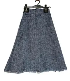 JUSGLITTY ツイードフレアスカート