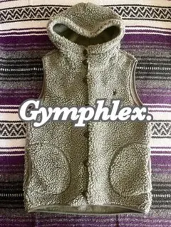 §Gymphlex§ジムフレックス ニコアンド フード付きボタンボアベスト 14